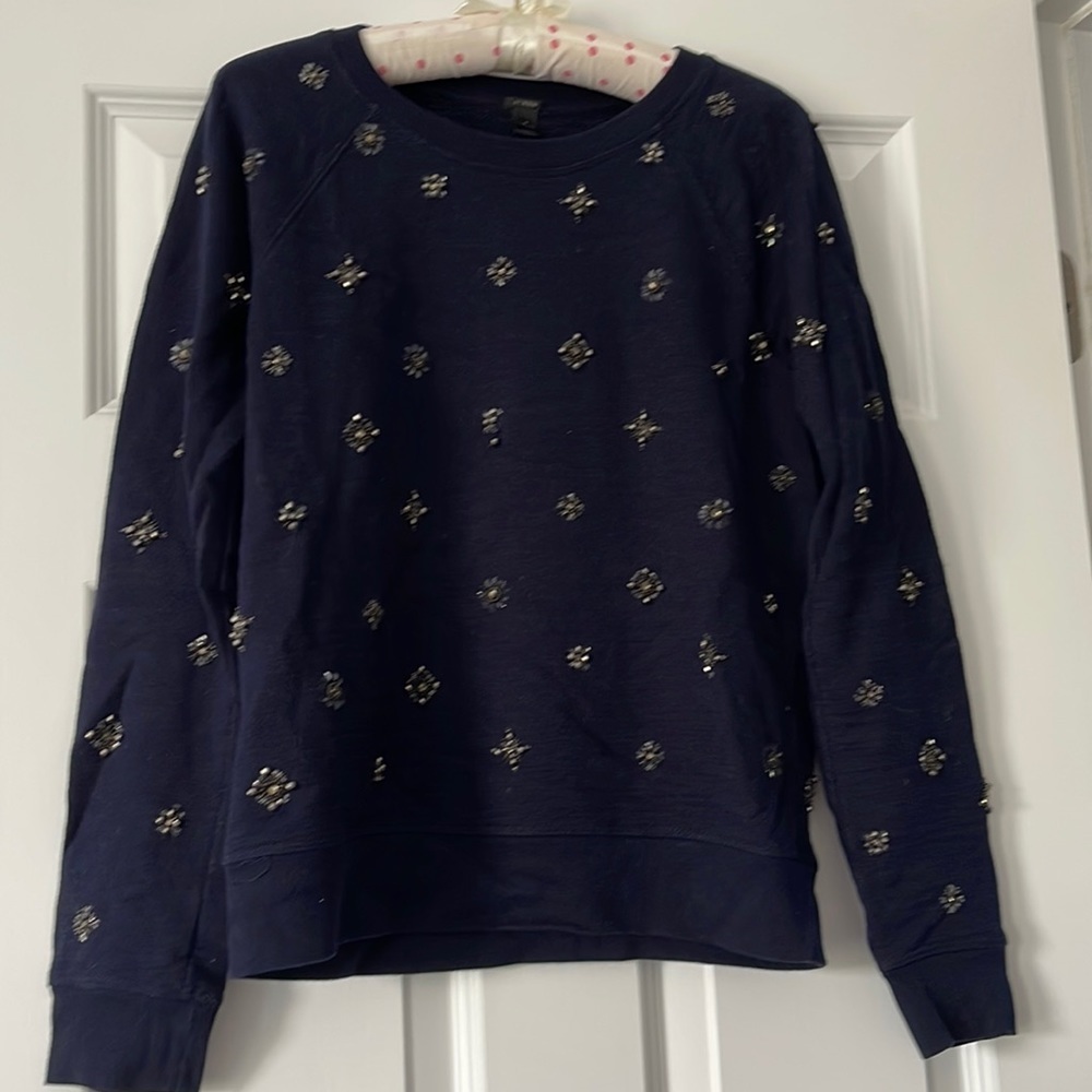 J crew‎ bedazzled sweater